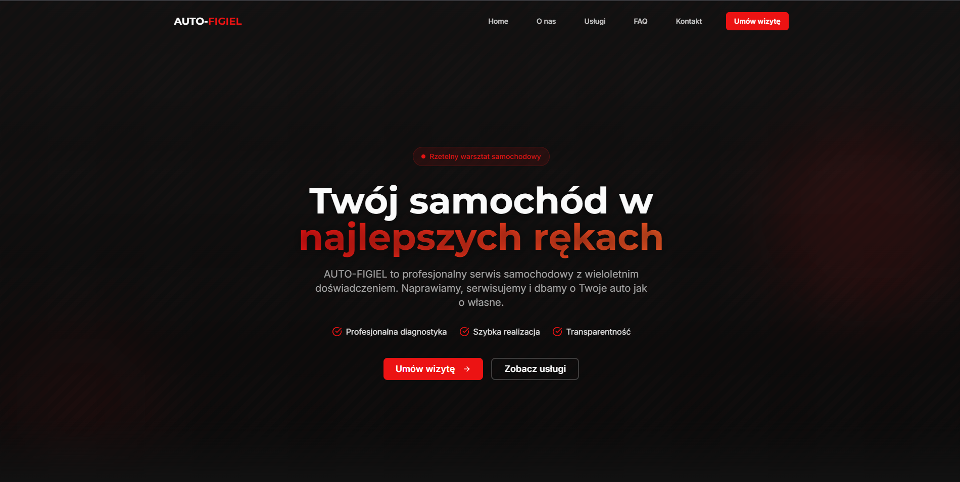 Landing page